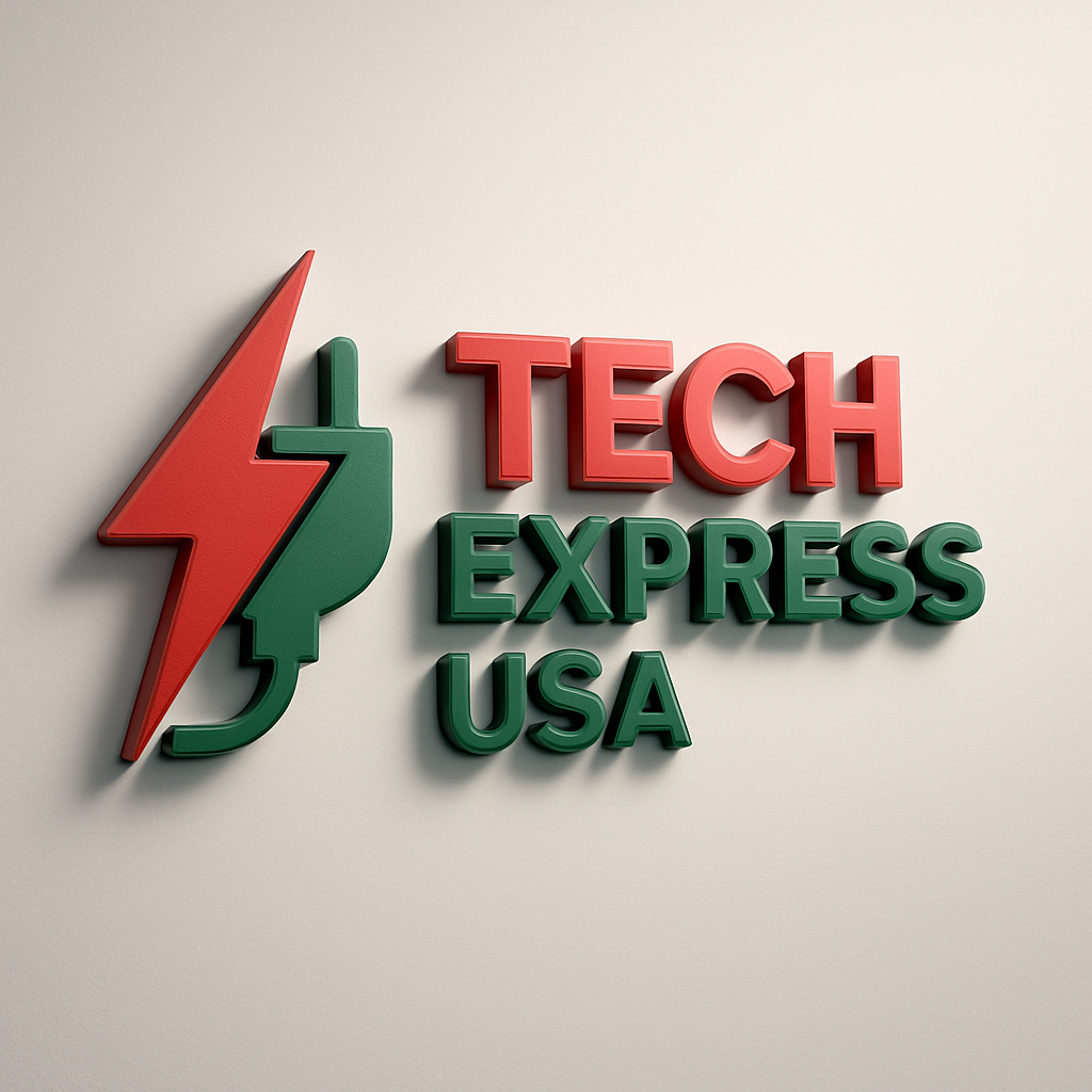 Tech Express USA logo – electronics and accessories store