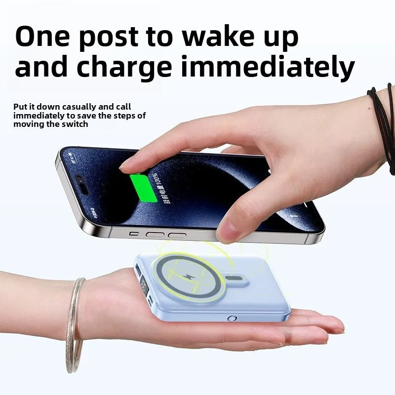 20000mAh Magnetic Power Bank - 22.5W Fast Charging with Stand
