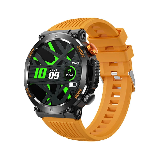 Men's Smart Watch - HD Touchscreen, Waterproof, Health Monitor