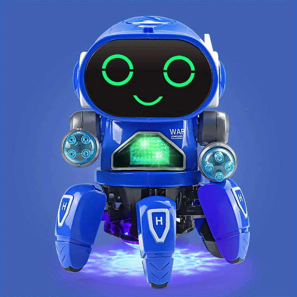 Smart Dancing Robot Toy - Remote Control with Music & Lights