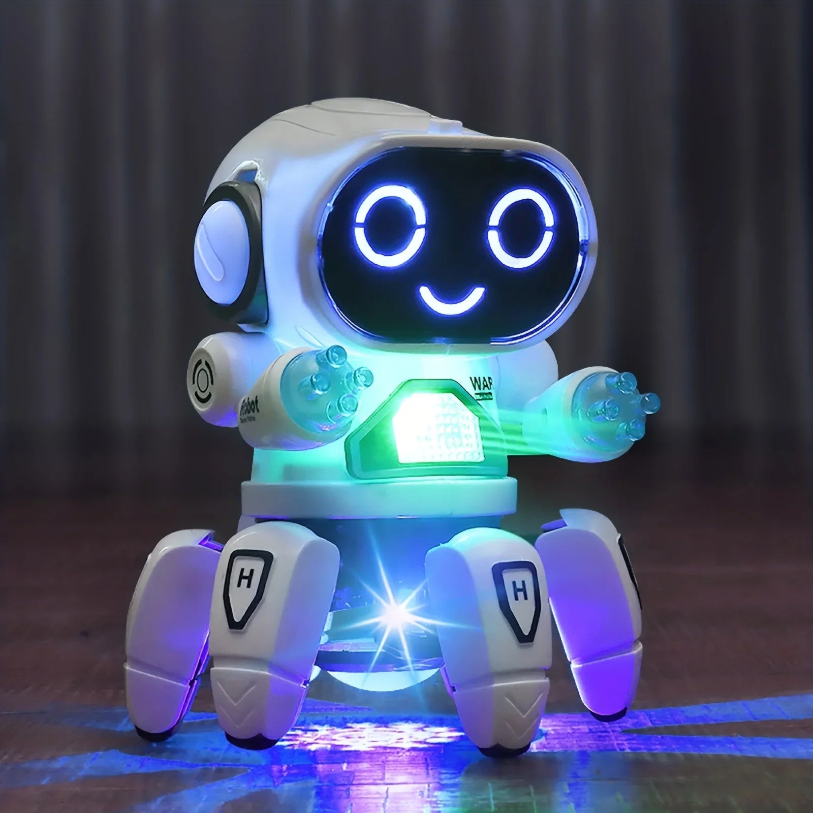 Smart Dancing Robot Toy - Remote Control with Music & Lights