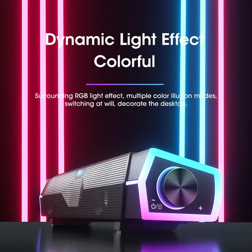 Bluetooth 5.0 Computer Soundbar - 4D Surround with Subwoofer