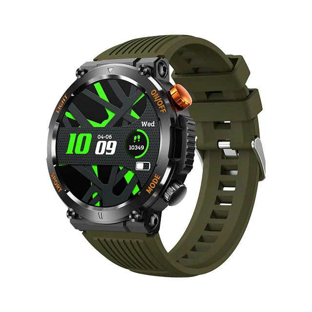 Men's Smart Watch - HD Touchscreen, Waterproof, Health Monitor