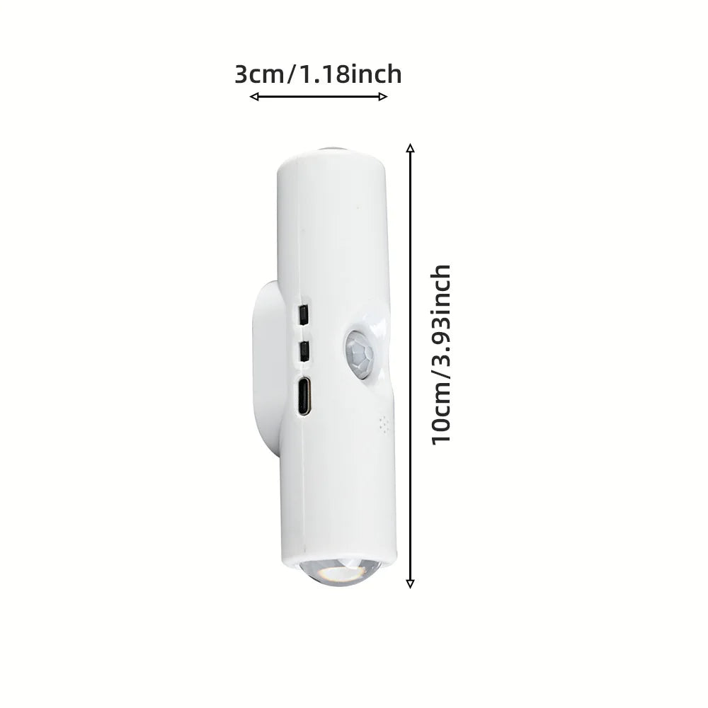 Smart Sensor Night Light - Rechargeable Wall Light with Dimming