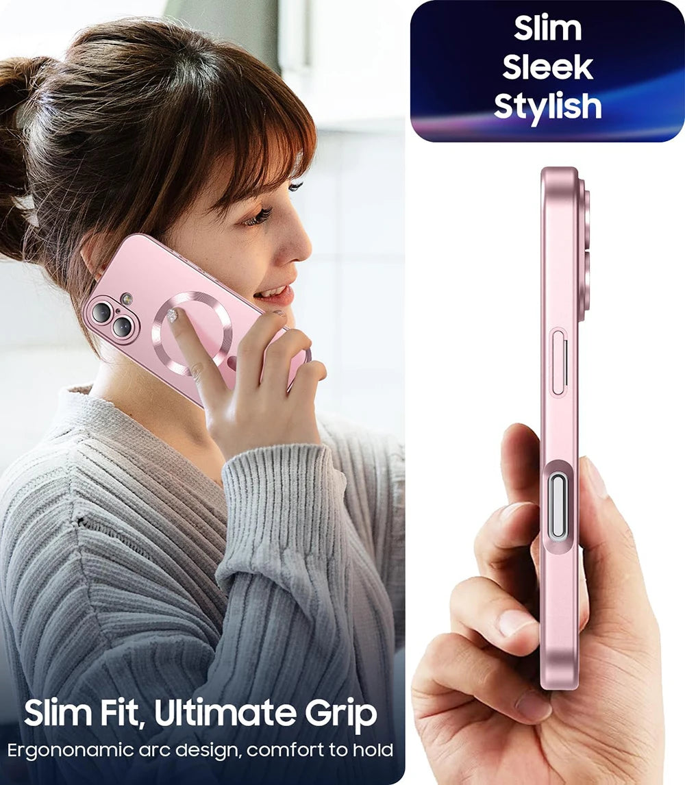 MagSafe Magnetic Phone Case for iPhone 11-16 - Wireless Charging