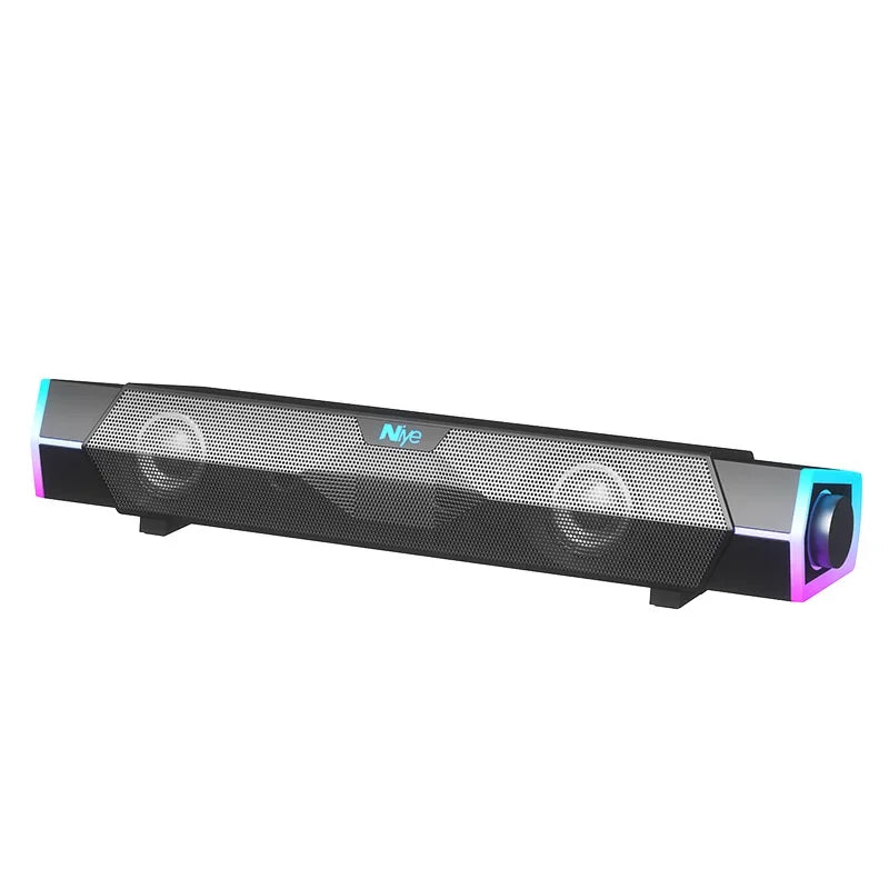 Bluetooth 5.0 Computer Soundbar - 4D Surround with Subwoofer