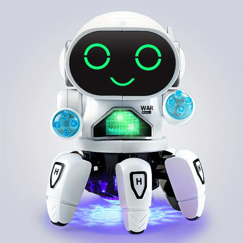 Smart Dancing Robot Toy - Remote Control with Music & Lights