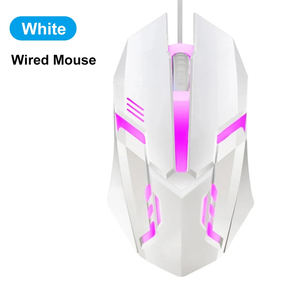 Bluetooth 5.2 Gaming Mouse - Dual Mode, RGB, Silent Click