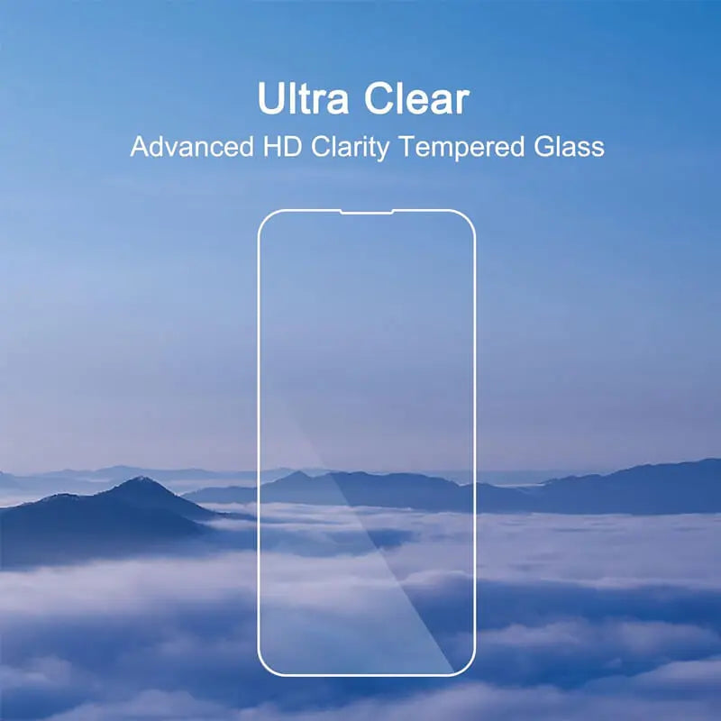 Tempered Glass Screen Protector for iPhone 11-17 (3/5 Pack)