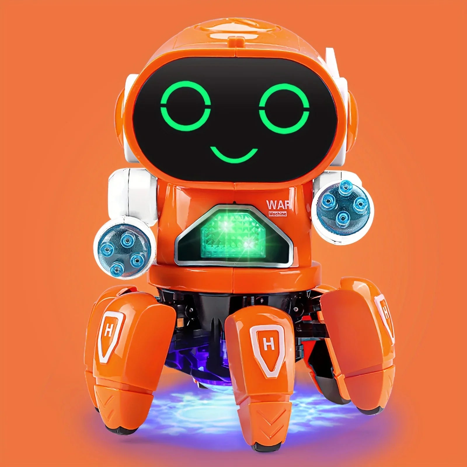 Smart Dancing Robot Toy - Remote Control with Music & Lights