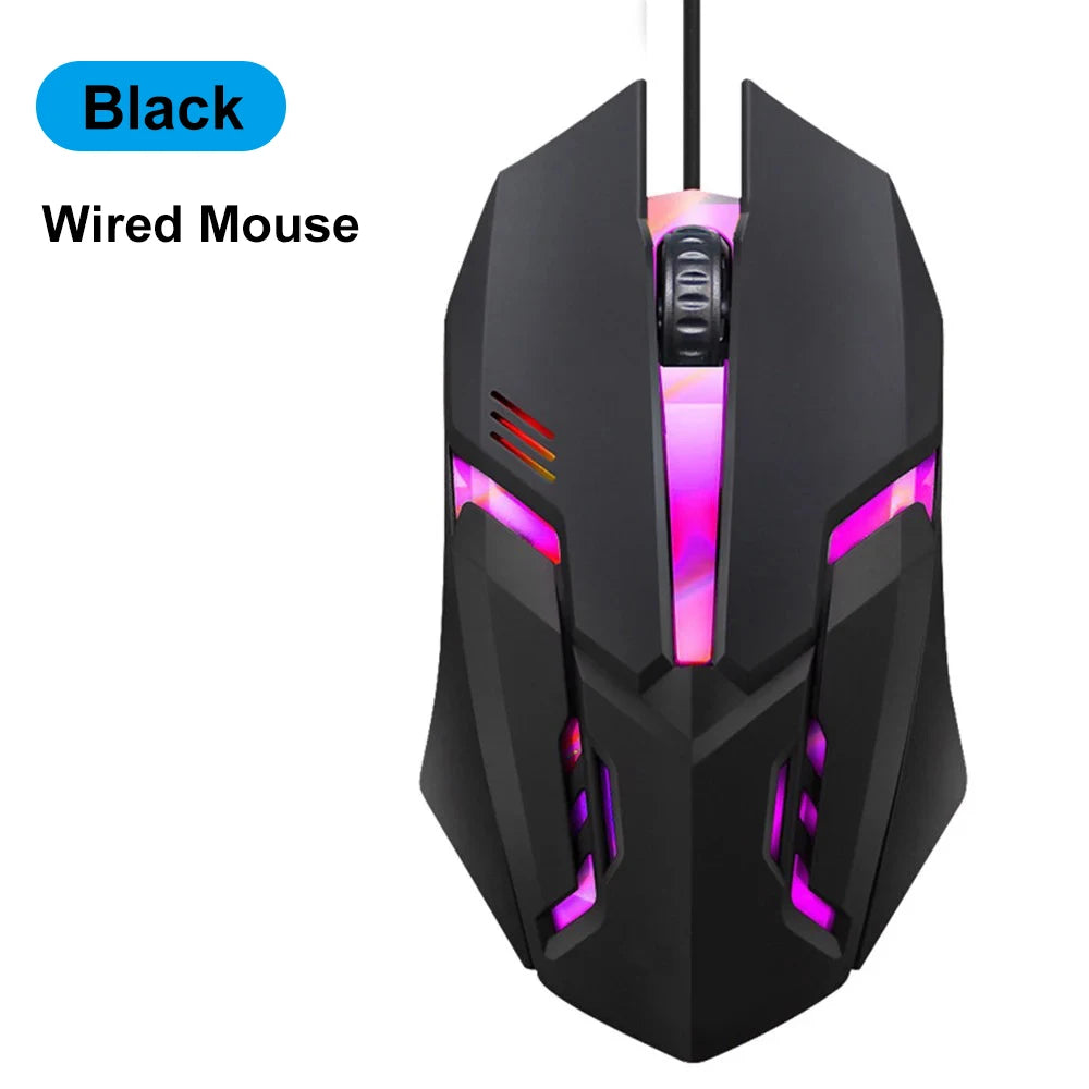 Bluetooth 5.2 Gaming Mouse - Dual Mode, RGB, Silent Click